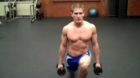 Walking Dumbbell Lunge