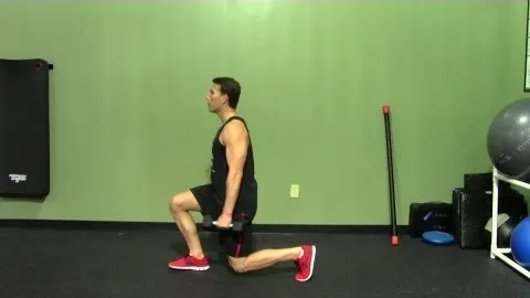 Walking Dumbbell Lunge