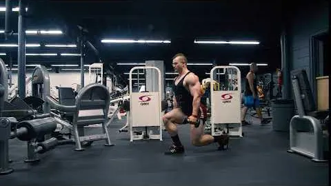 Walking Dumbbell Lunge
