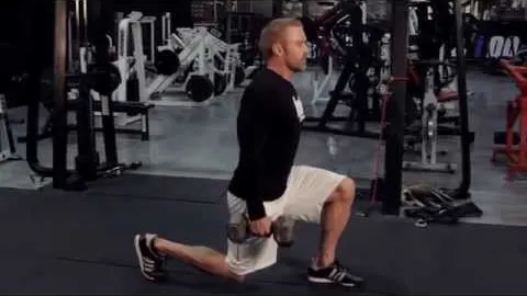 Walking Dumbbell Lunge