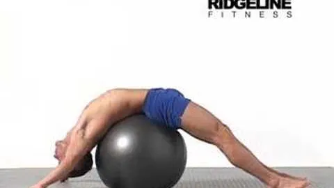 Swiss Ball Ab Stretch